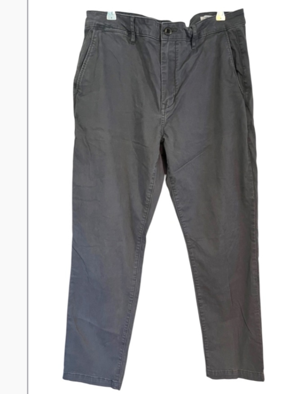 Flint & Tinder Gray Chinos Sz 36/29